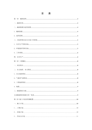 隧道安全专项施工方案(DOCX 79页)