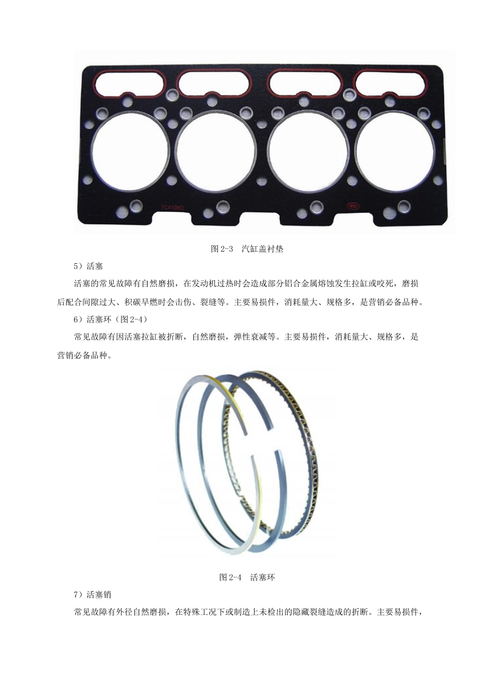 汽车常见易损件和常用材料_第3页