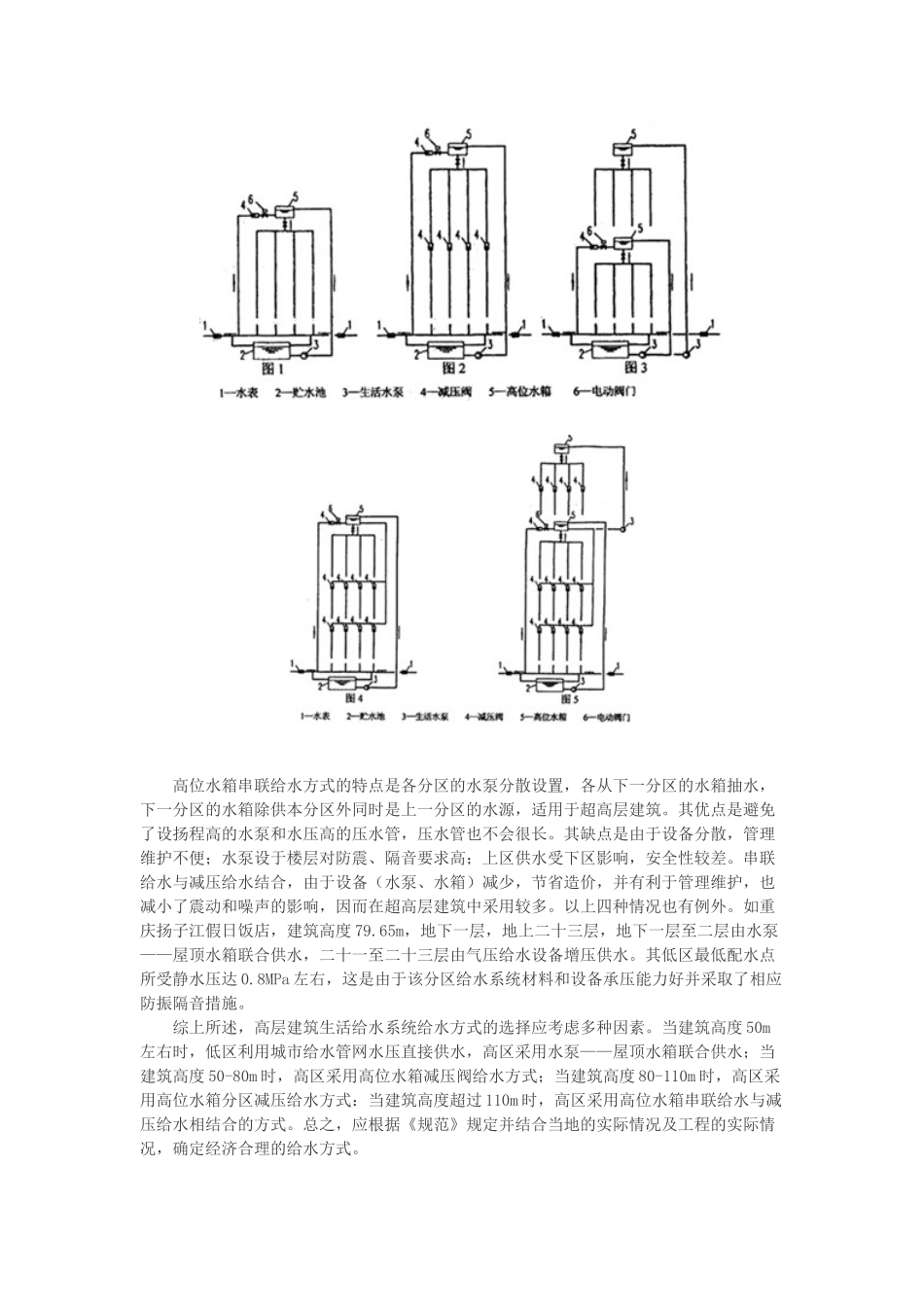 高层建筑生活给水系统给水方式的选择_第3页
