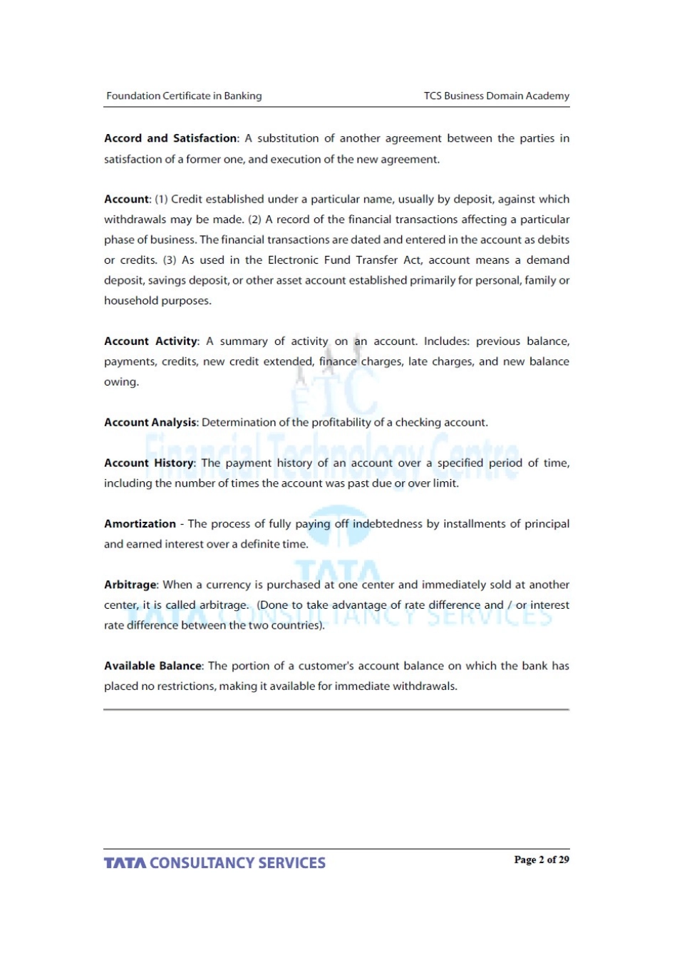 银行金融专用术语英英解释词汇表_V30_第2页