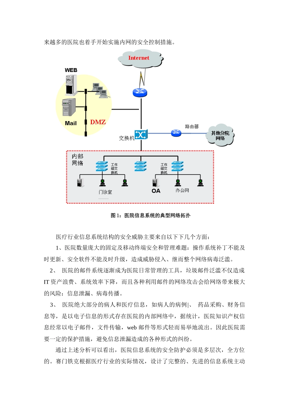 symantec医疗行业信息系统安全整体解决方案_第3页
