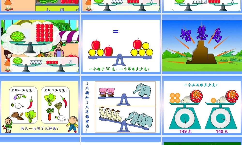 人教版新课标小学数学三年级下册《数学广角》课件2013