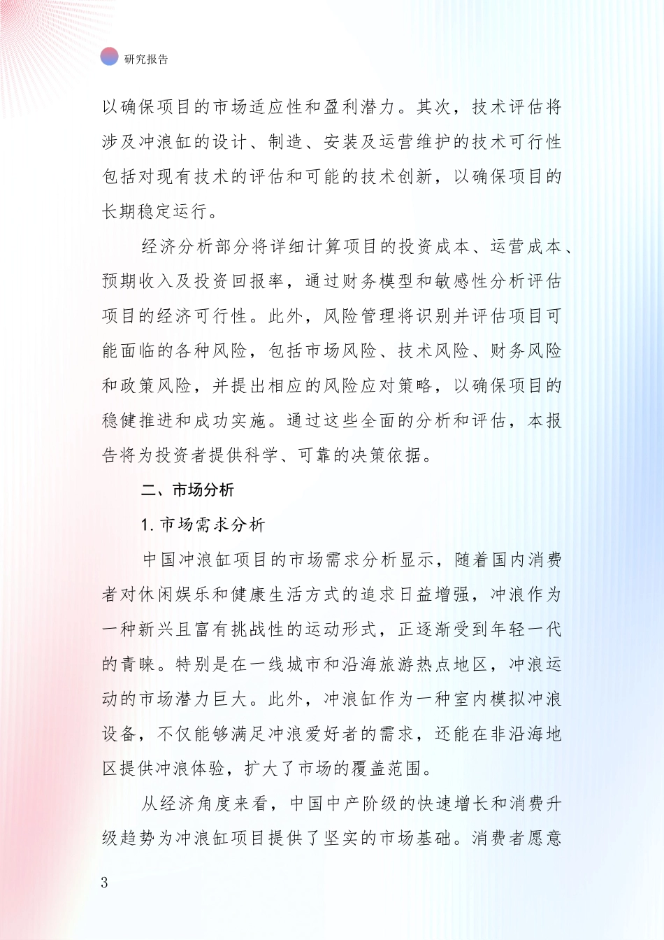 2024-2025年中国冲浪缸项目市场发展环境调研深度研究报告_第3页