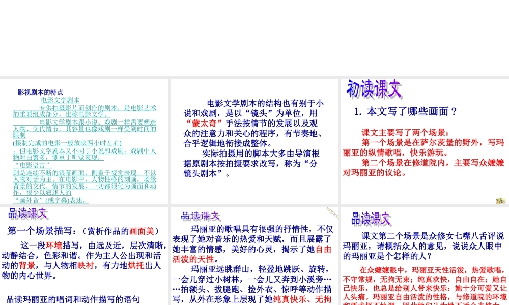 《音乐之声》PPT课件