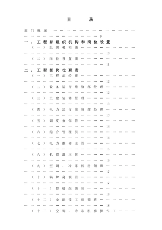 某大酒店工程部管理实务
