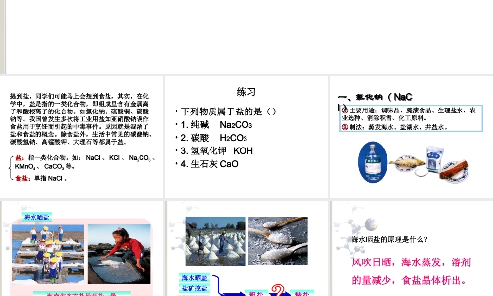 课题1生活中常见的盐(好)