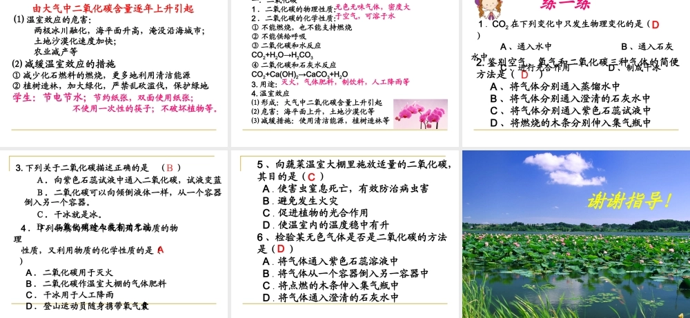 二氧化碳和一氧化碳1