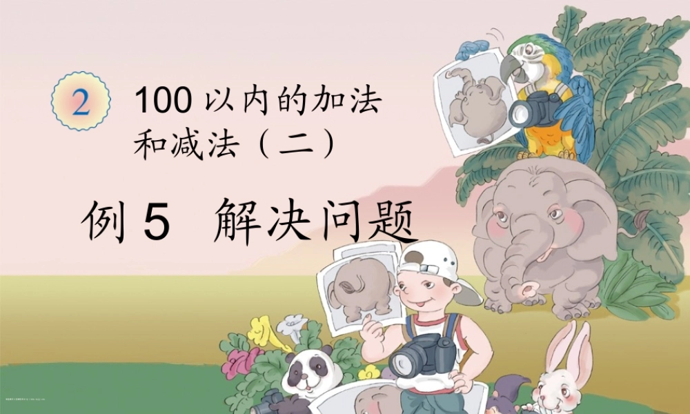 例5解决问题 (4)