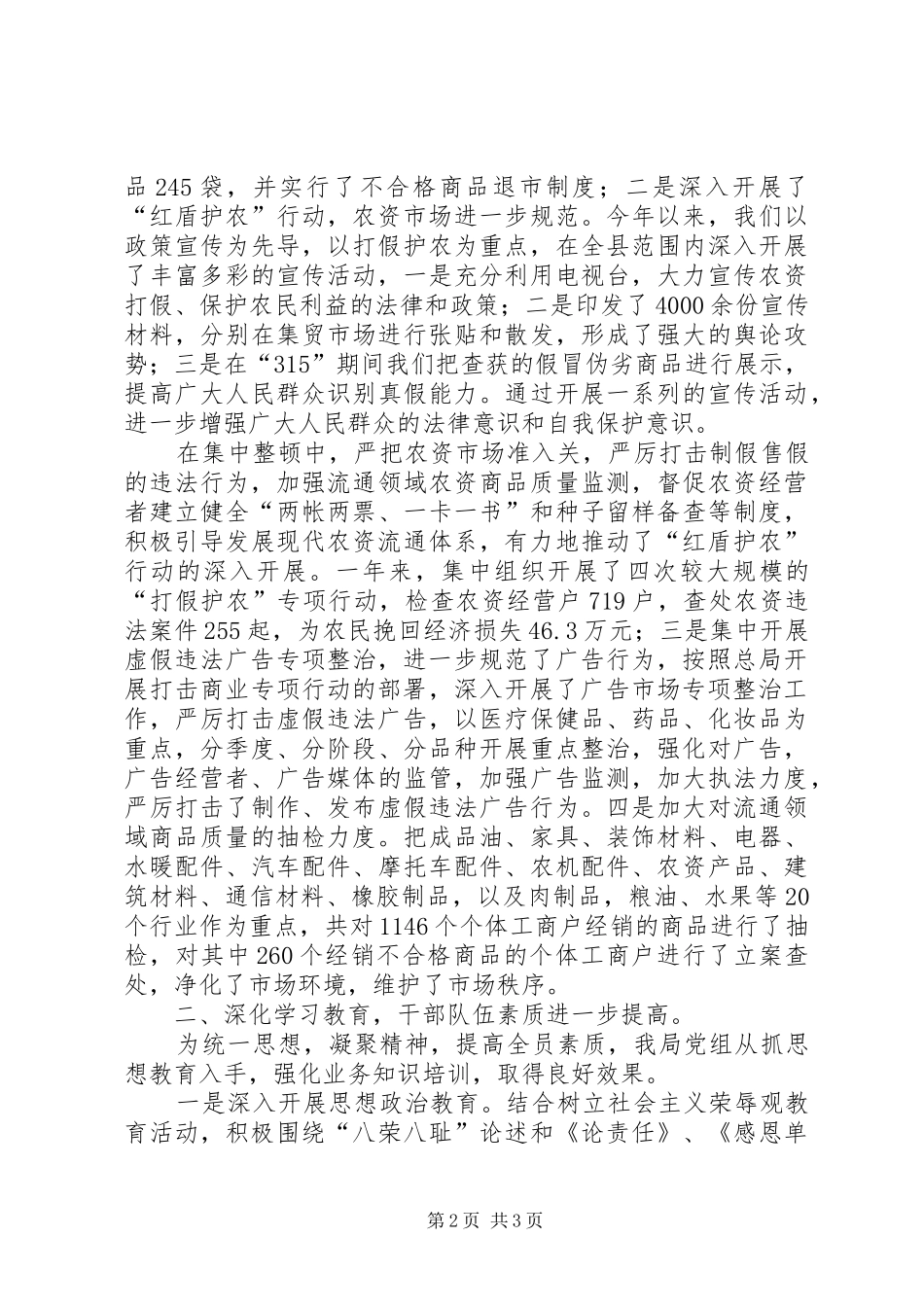 工商年终总结及计划 _第2页