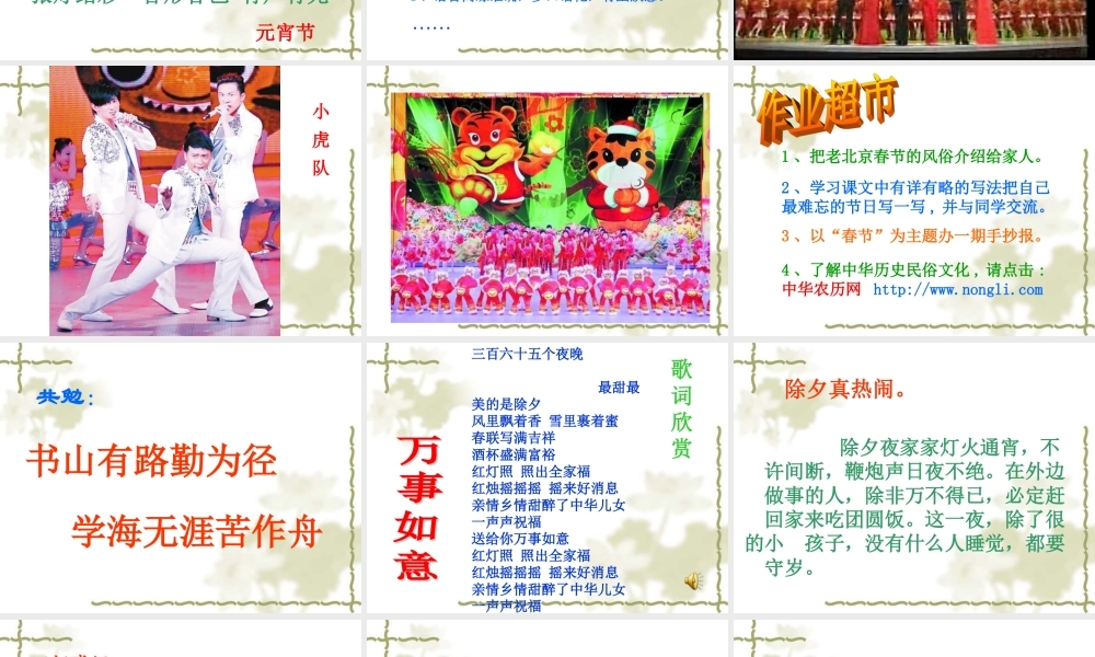 北京的春节朱建华