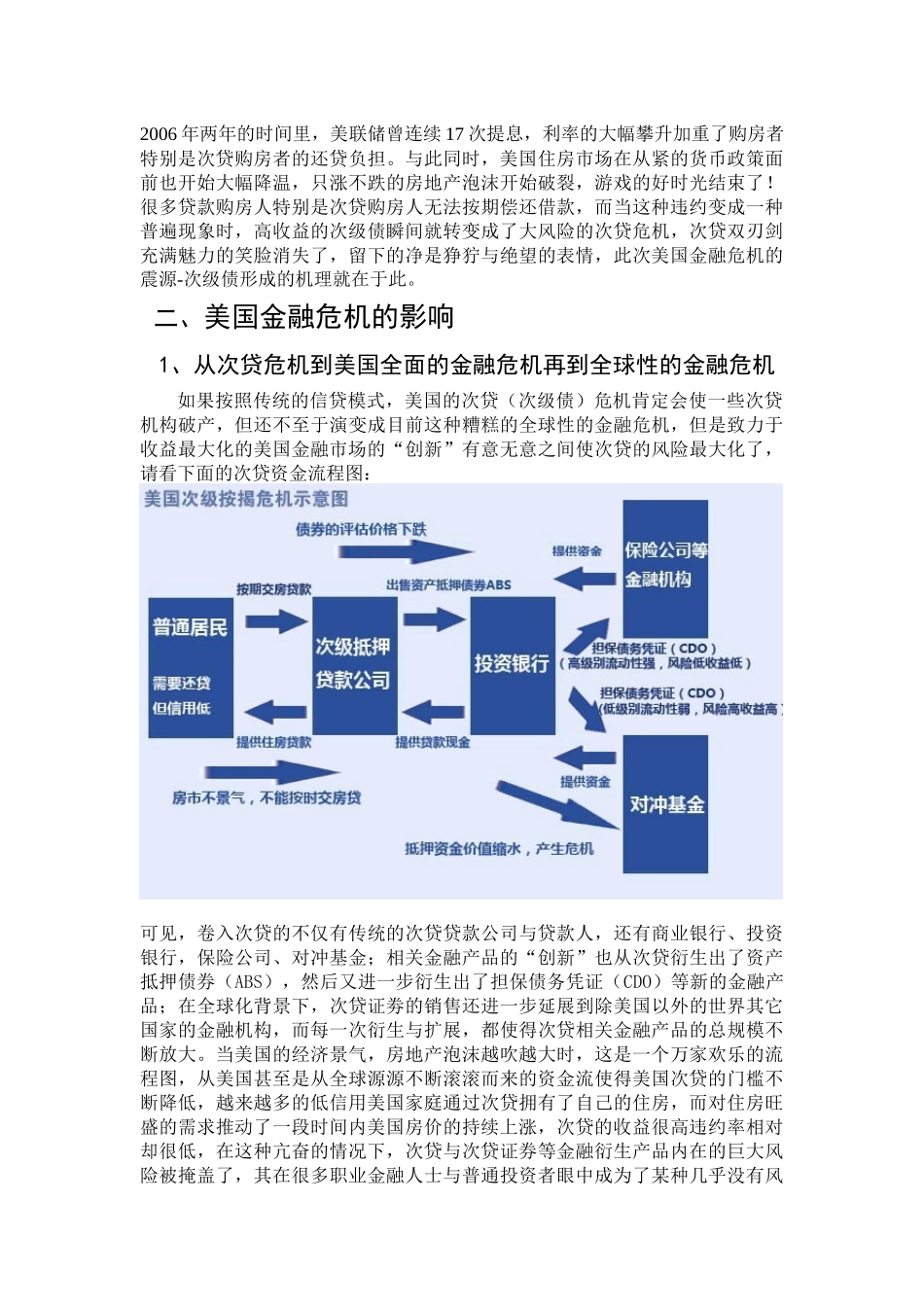 美国金融危机的由来、影响与思考_第3页
