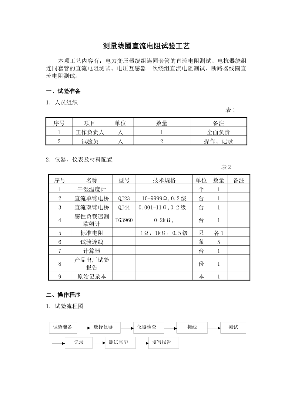 牵引变电所高压电气设备试验工艺培训资料_第1页