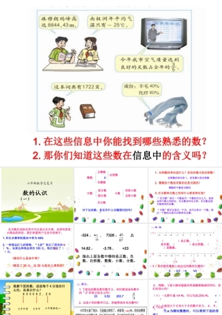 六年级数学总复习数的认识[1]