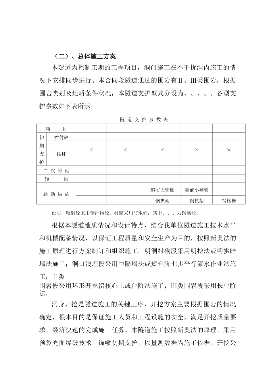 云南青山岭公路隧道施工组织设计方案(DOC79页)_第2页