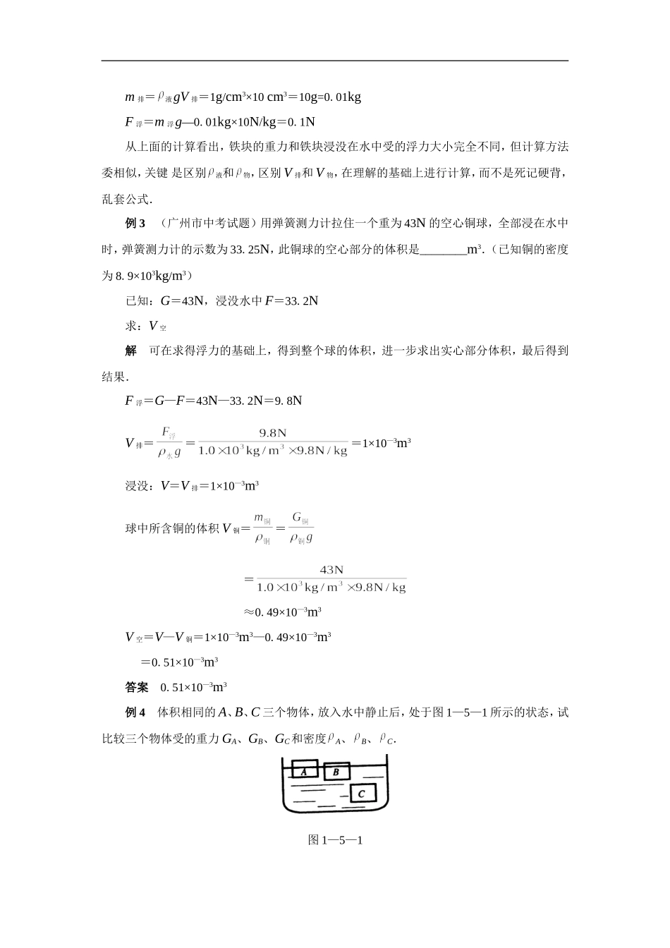 浮力经典例题(强烈推荐)_第2页