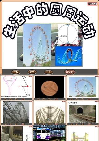 高一物理必修生活中的圆周运动(上课用)