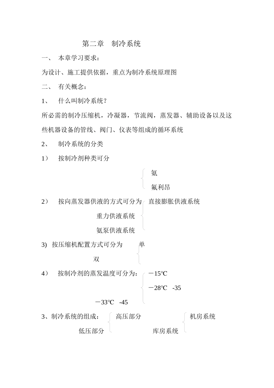 制冷与空调工程设计概述_第1页