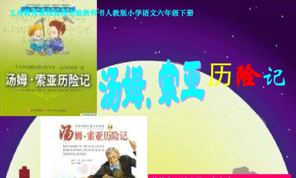 《汤姆。索亚历险记》课件 (2)