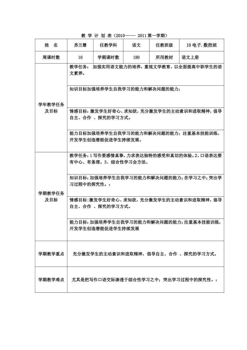 电子数控教案MicrosoftWord文档_第1页