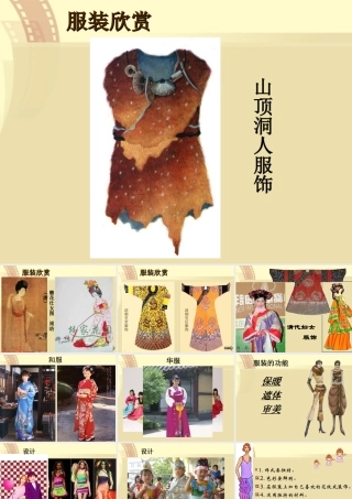 《我设计的服装》课件(人教新课标六年级美术下册课件)