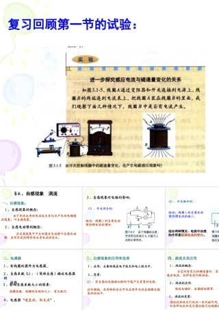 自感现象和涡流