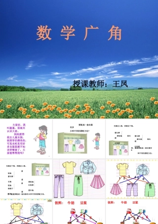 三年级上册_数学广角—搭配的学问()