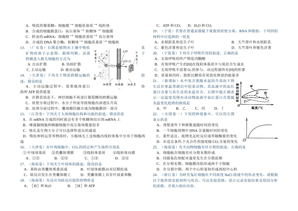 生物寒作(必123)_第2页