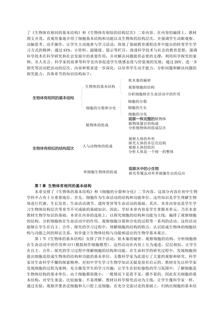 苏科版义务教育课程标准生物教材培训资料_第2页