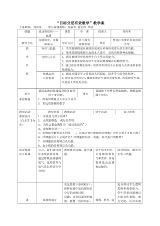 流动的组织——血液