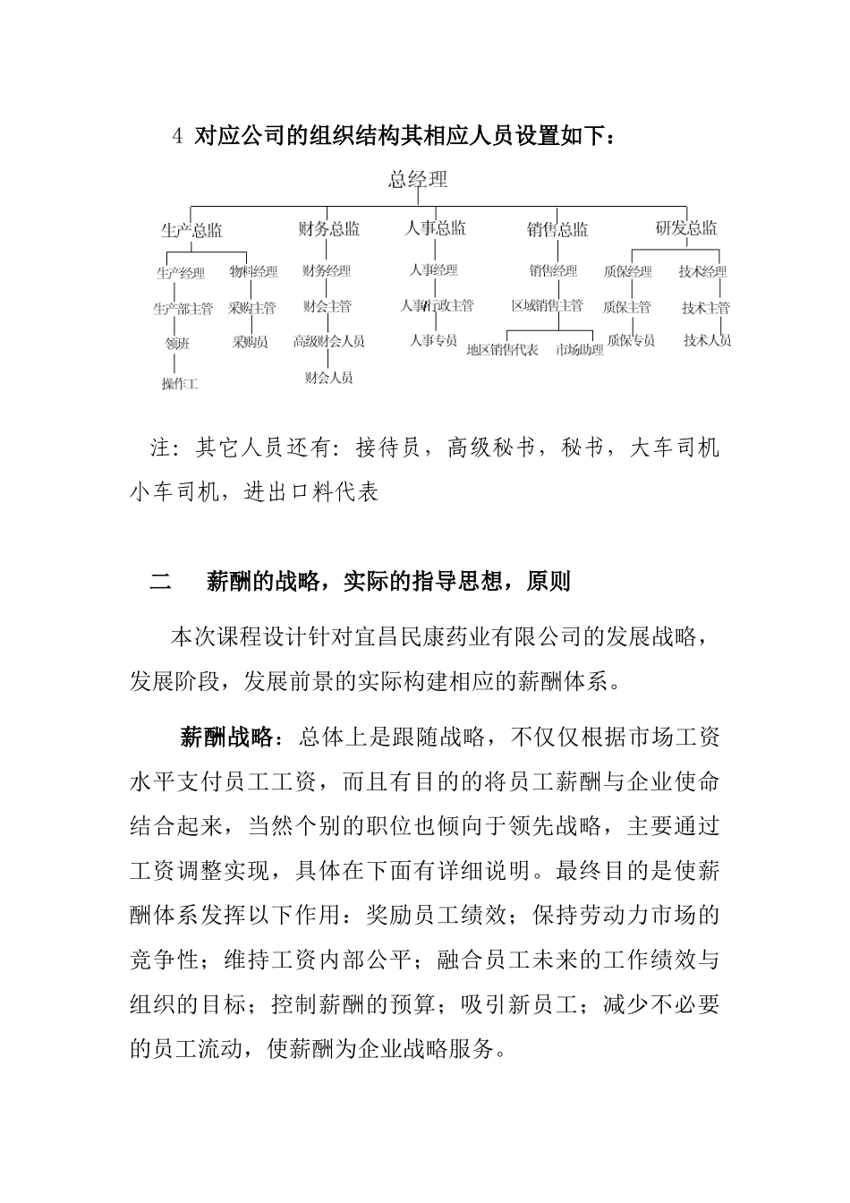 某药业有限公司薪酬体系设计_第3页