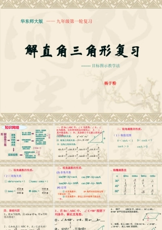 解直角三角形复习