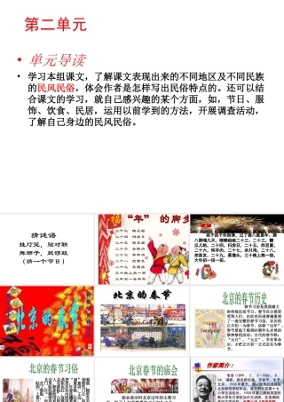 北京的春节(课件)