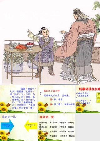 杨氏之子课件页