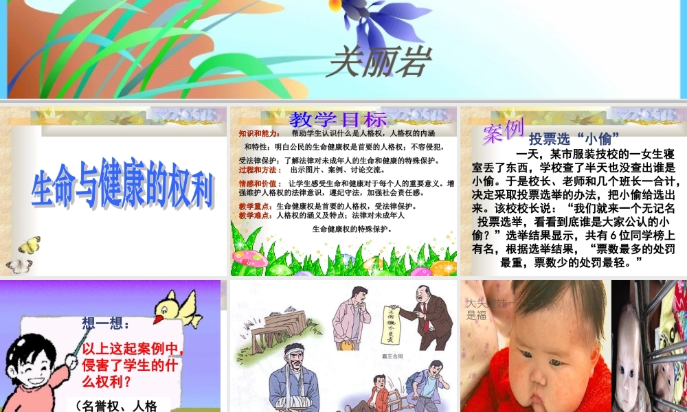 生命与健康的权利 (2)