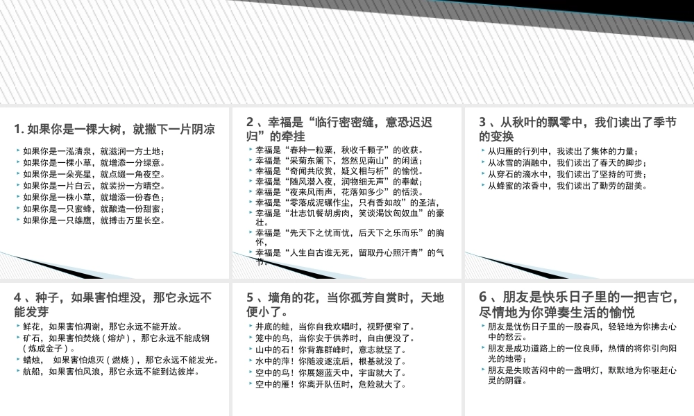 中考复习专题_仿句练习