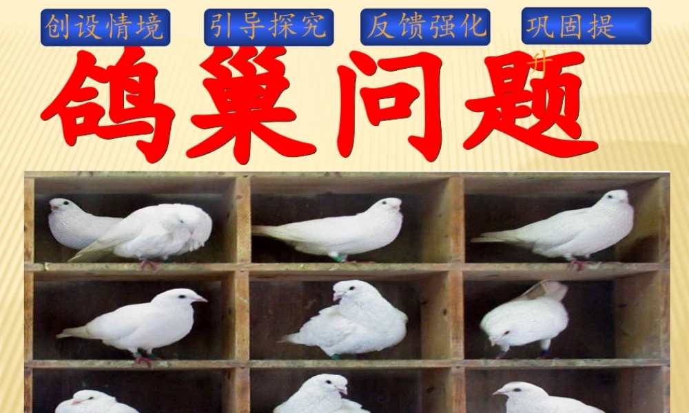 鸽巢问题》课件