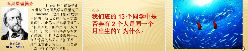 鸽巢问题》课件