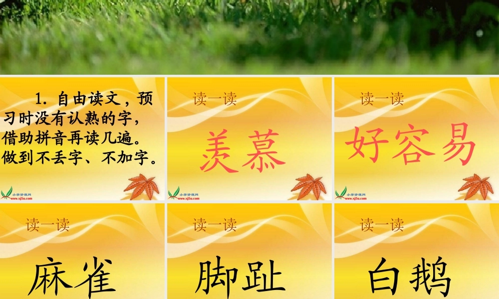 教科版二年级语文下册《小猫咪穿鞋子_2》PPT课件 (2)