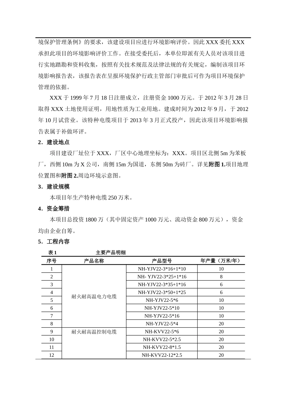 电缆环评报告环境影响评价报告表_第2页