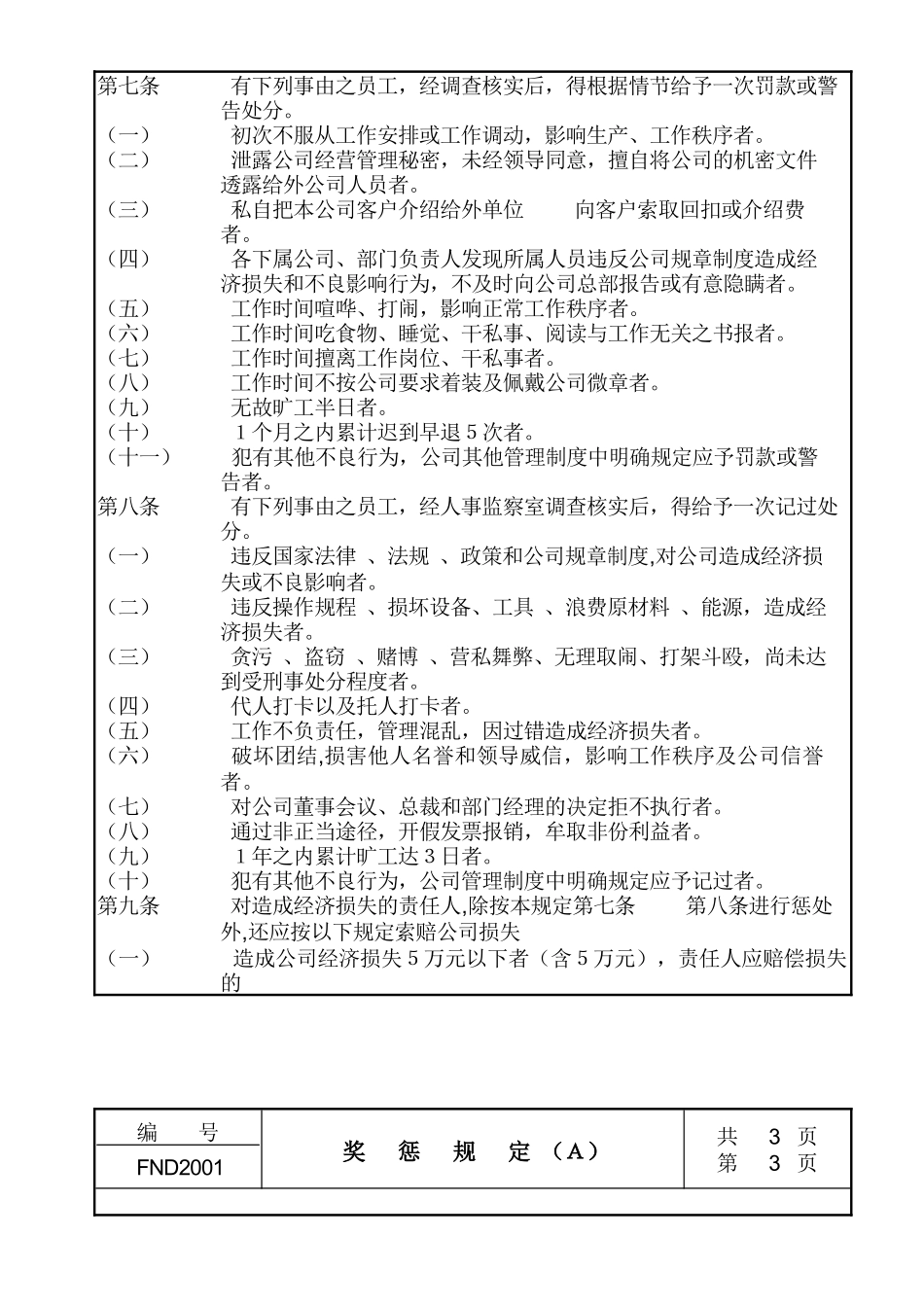 【企业管理】20奖惩规定ａ_第2页