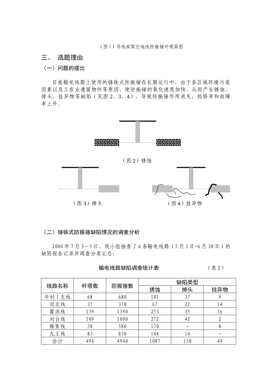 输电线路新型防振锤的研制_第3页