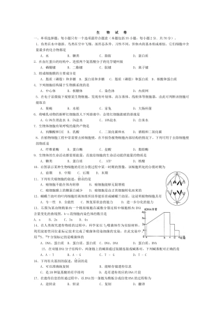 07-09江苏物理化学生物历史地理政治学业水平测试试卷(含答案)792120103