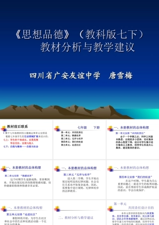 七年级下《思想品德》课件(全)