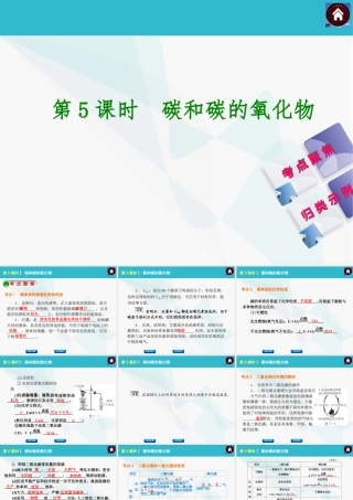 碳和碳的氧化物
