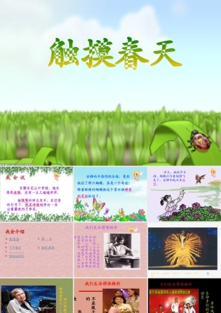 触摸春天课件07