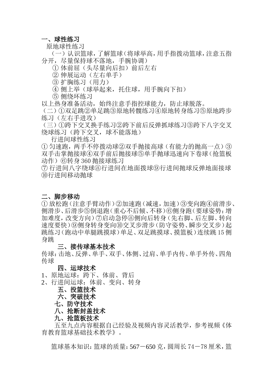 篮球基础训练内容_第2页