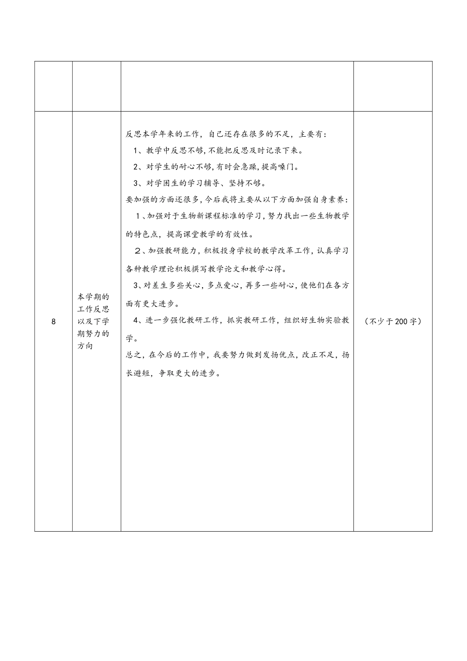 浠水县思源实验学校2014年春季生物教学工作总结（郑琳）_第3页
