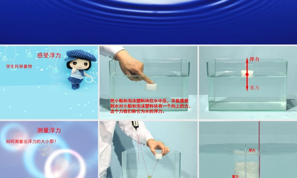 教科版小学科学五年级下册第一单元《浮力》课件