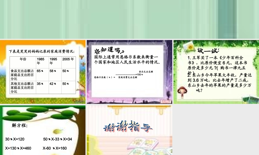 刘凤艳百分数课件