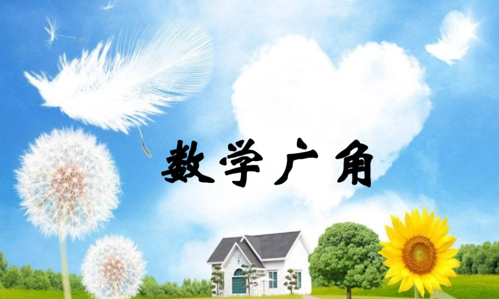 数学广角（上课用）